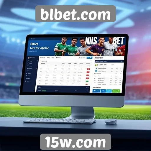Análise da interface de usuário do blbet.com