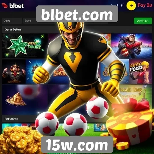 Variedade de jogos disponíveis no blbet.com